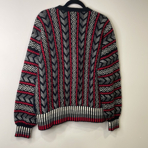 Vintage Pure Wool Sweater Cardigan - Picture 4 of 12